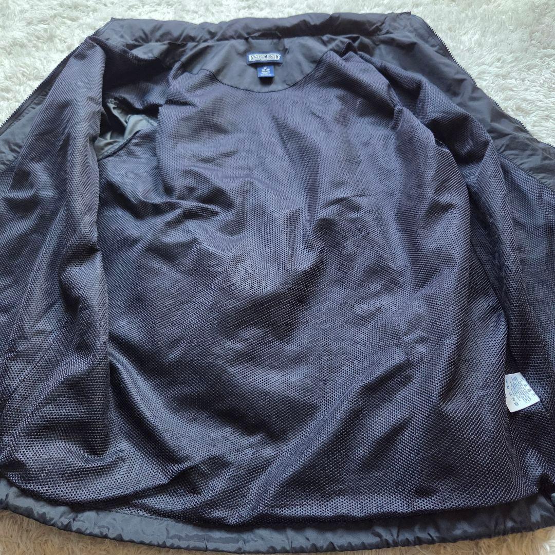 美品 LAND'S END ナイロン ジャケット ブラック M 90s 短丈