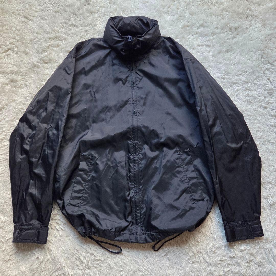 美品 LAND'S END ナイロン ジャケット ブラック M 90s 短丈