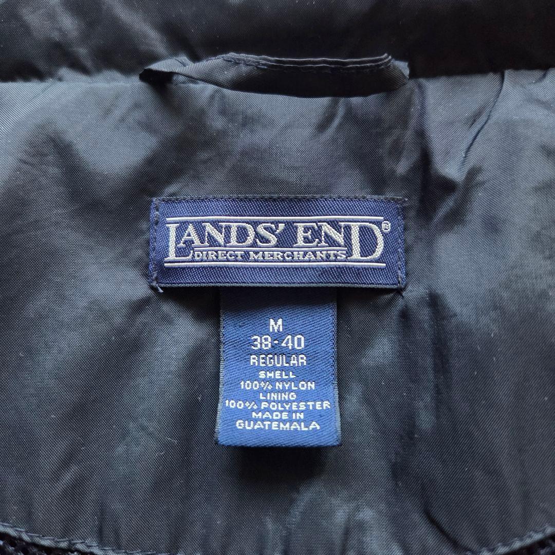 美品 LAND'S END ナイロン ジャケット ブラック M 90s 短丈