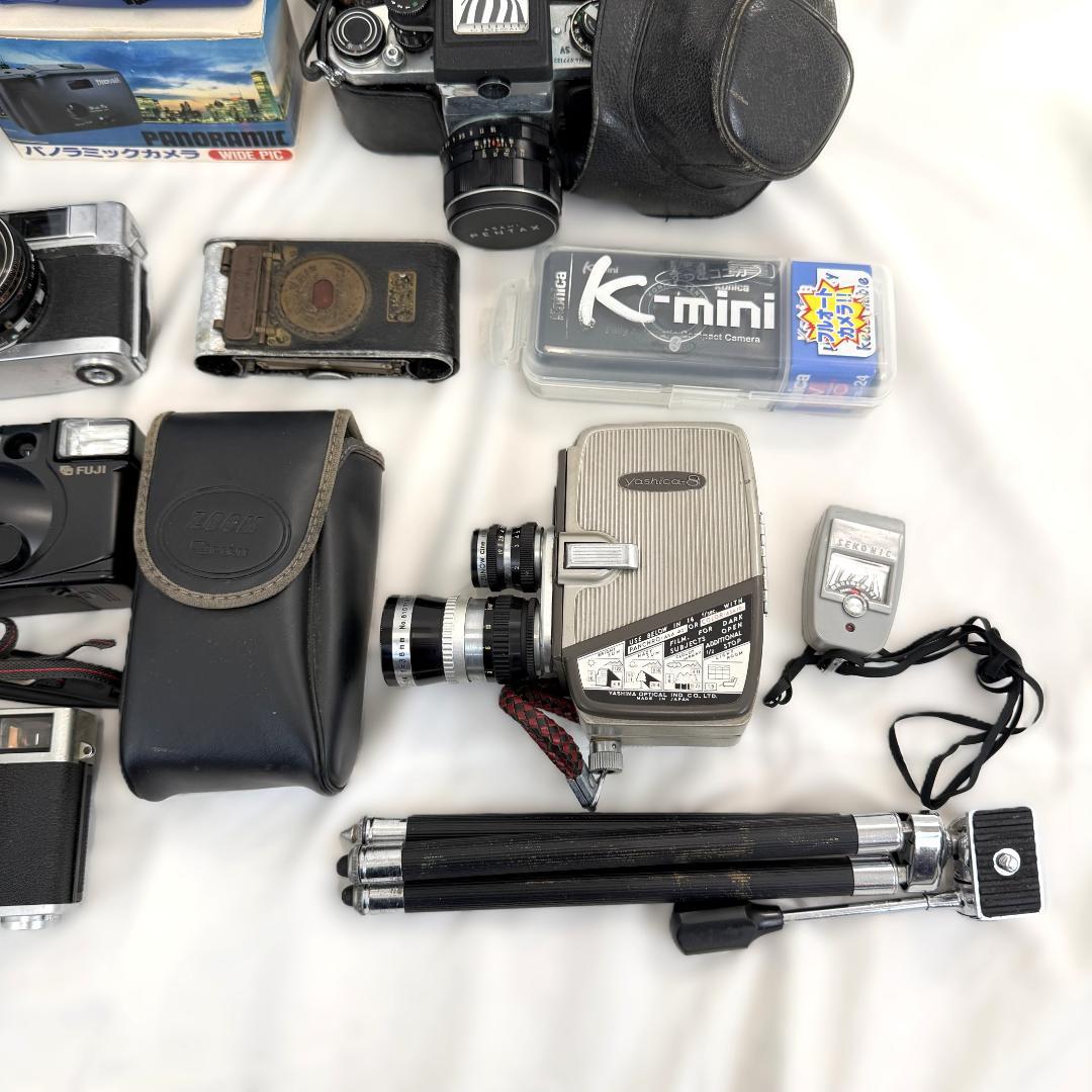 昭和レトロ カメラ 大量 セット ジャンク品 部品取り コレクション