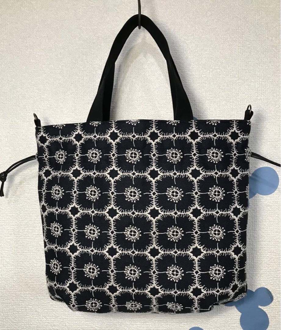 巾着バッグ×ミナペルホネン