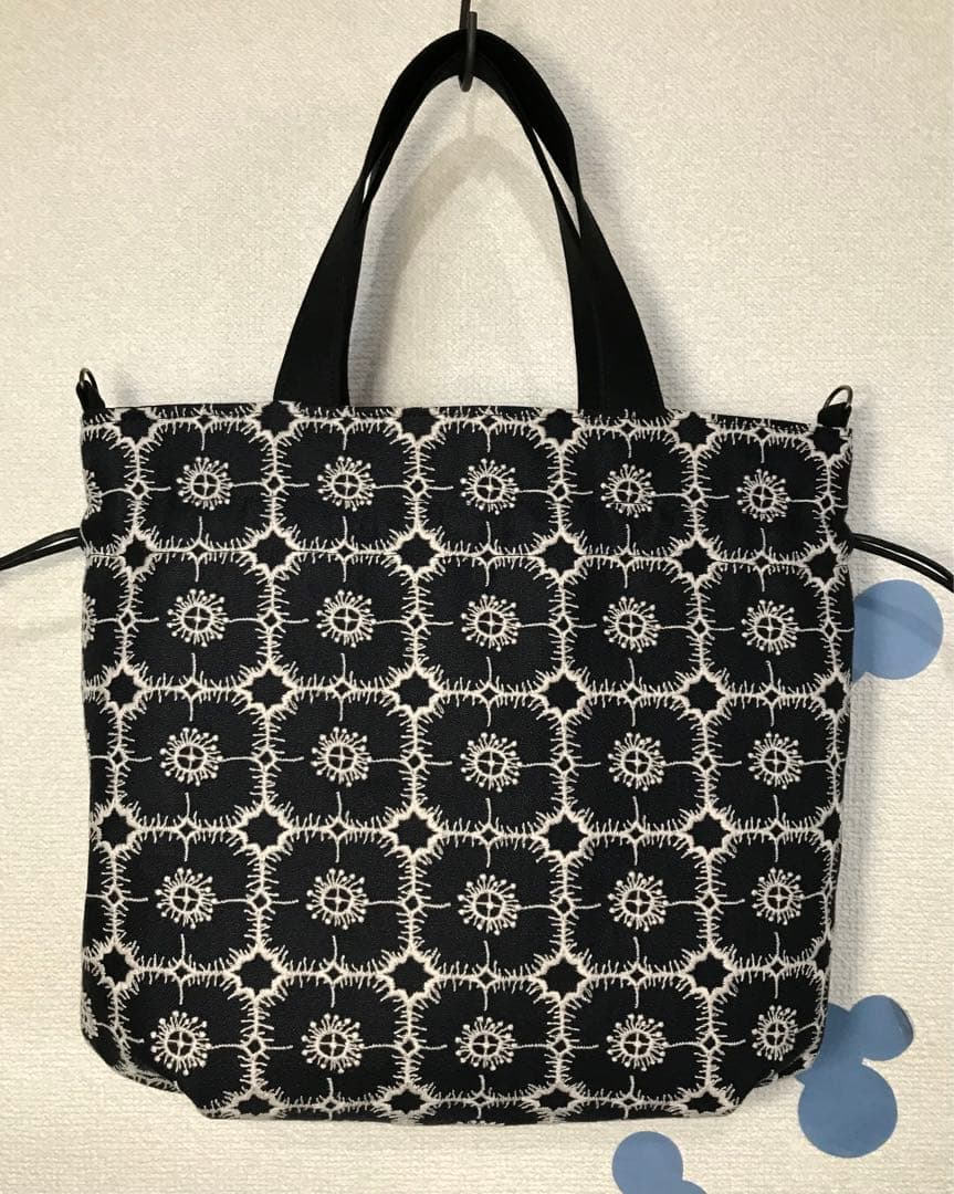 巾着バッグ×ミナペルホネン