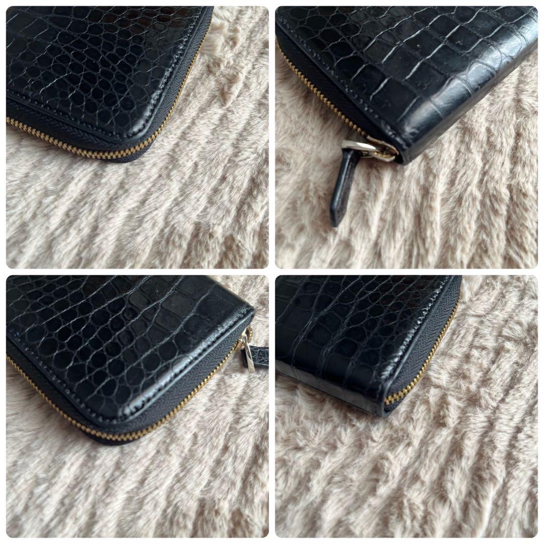 極美品 COCOMEISTER ココマイスター クロコダイル型押し ケース