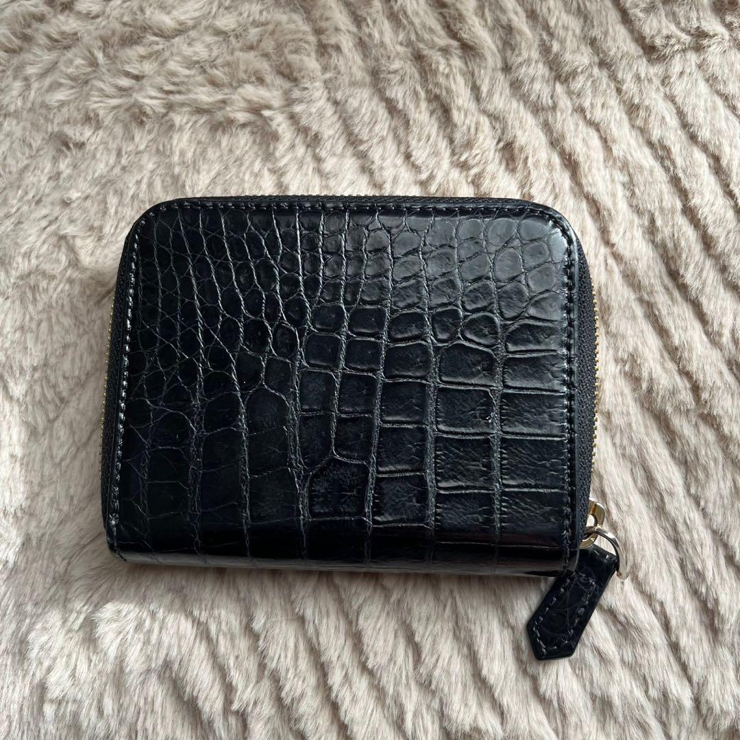 極美品 COCOMEISTER ココマイスター クロコダイル型押し ケース