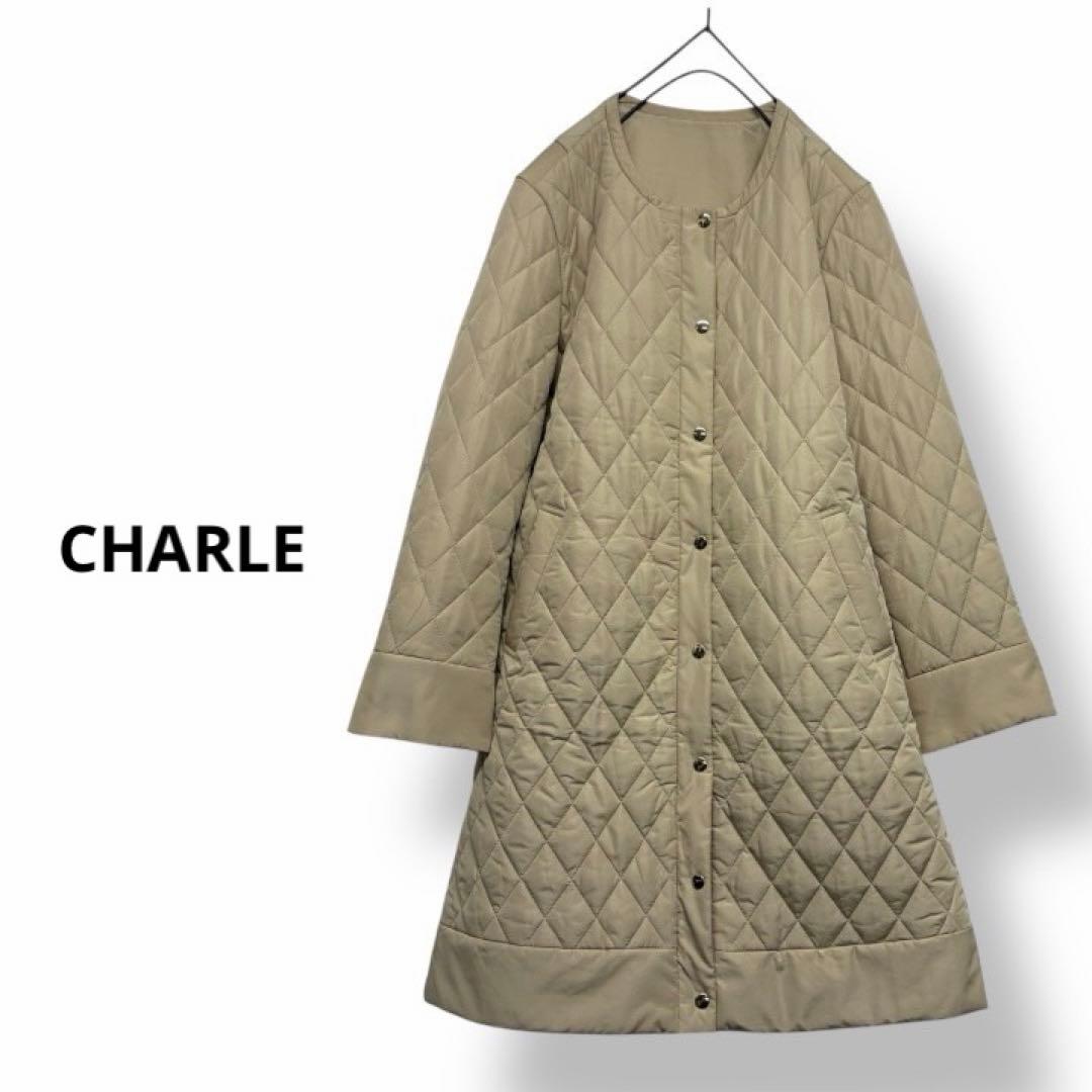 定価¥30,800 CHARLE シャルレ　着心地フィットキルトコート