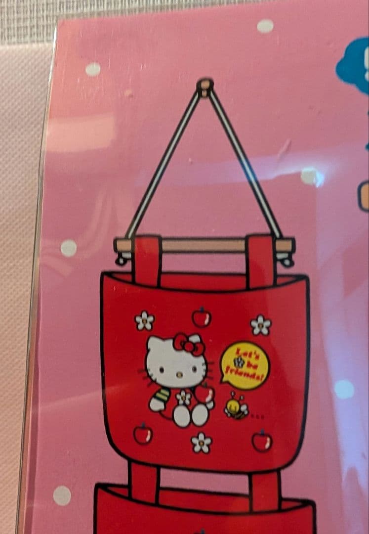 激レア！　ハローキティ　ウォールポケット　5連　当時物　1997年 未開封