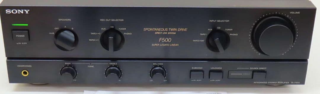 ■■SONY　TA-F500プリメインアンプ