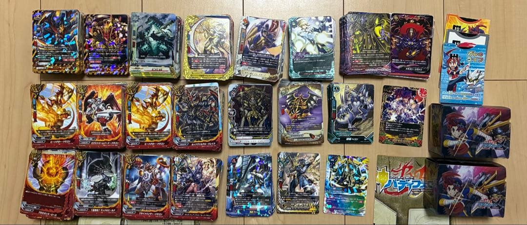 バディファイト 引退品　トレーディングカード まとめ売り
