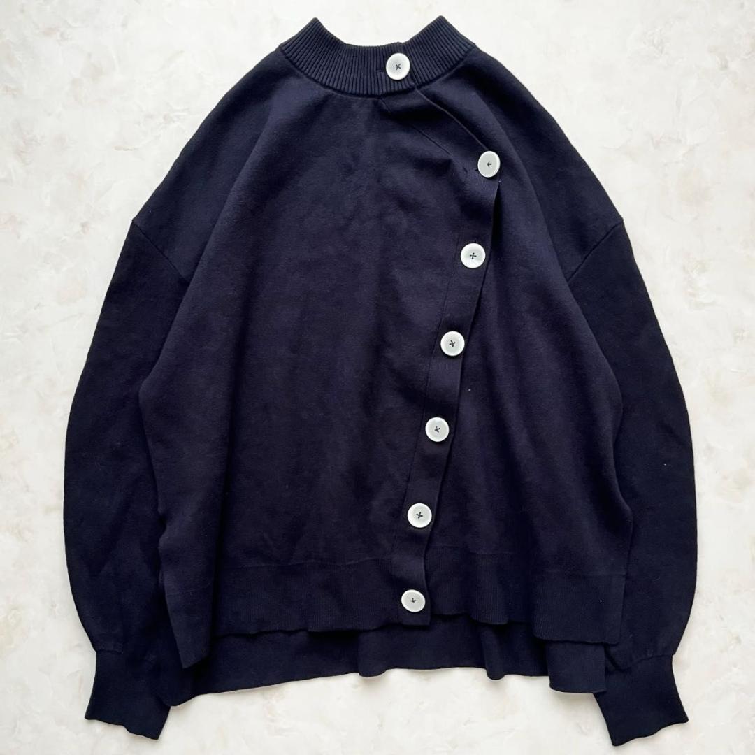 【極美品】nagonstans box cardigan カシミヤ混　Mサイズ