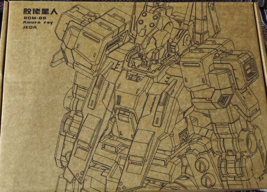 プラモ星人　1/100 RGM-88X アムロ専用ジェダ　海外正規品