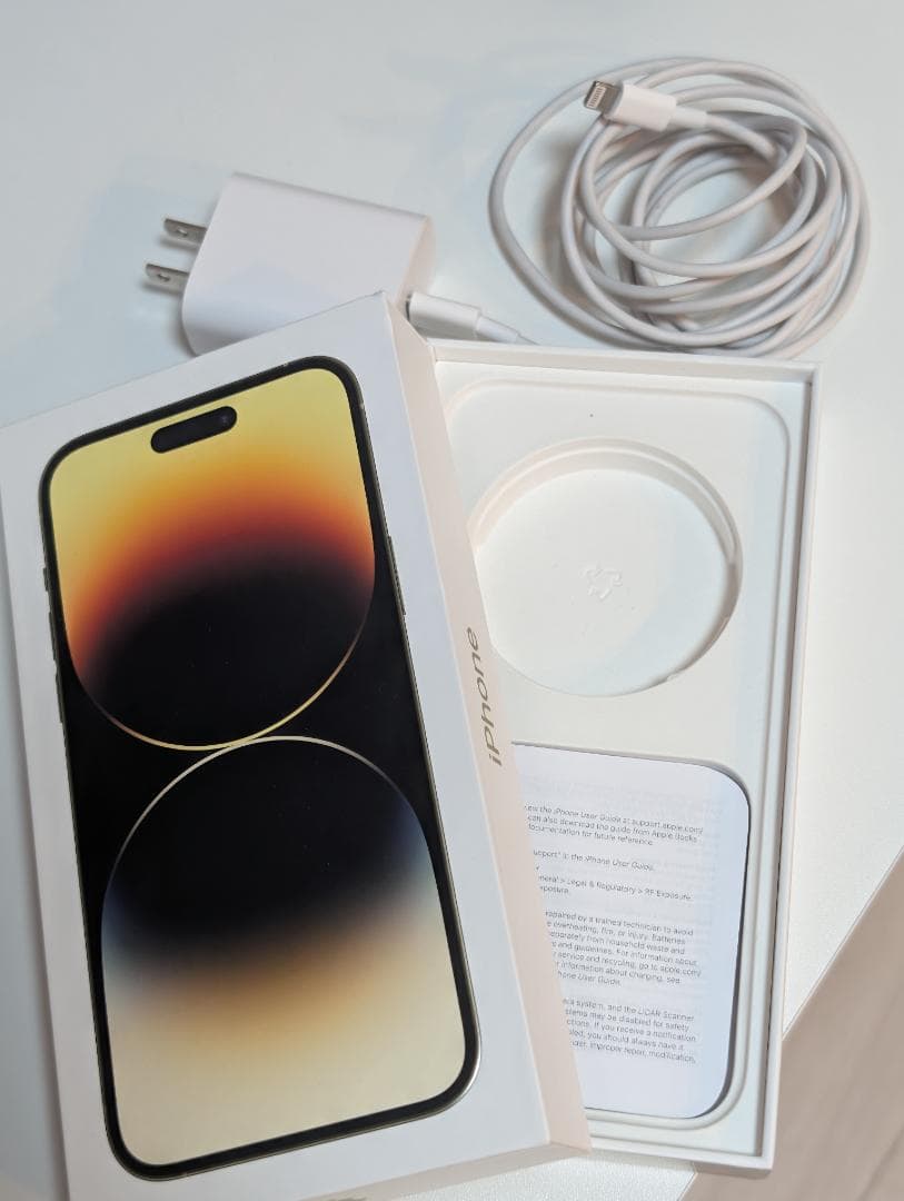 iphone 14 Pro Max 256gb 海外版 ゴールド SIMフリー