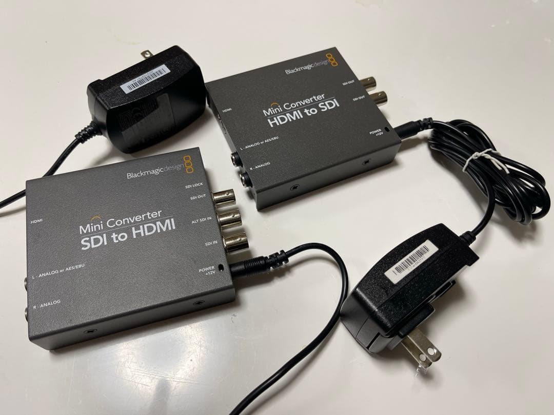 Blackmagic Mini Converter 2点セット HDMI/SDI