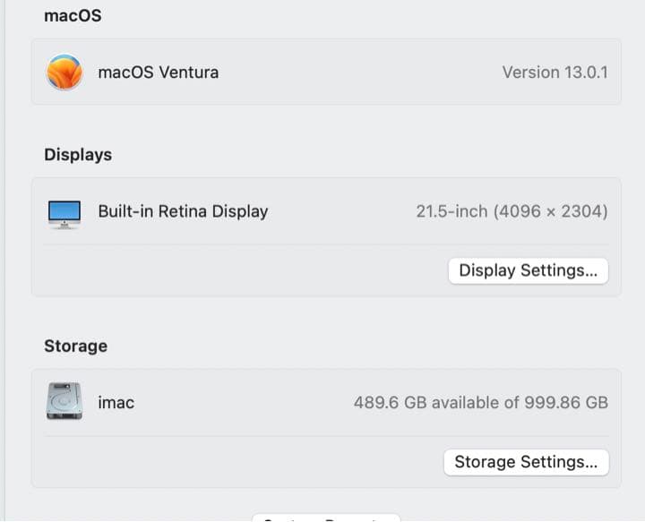 iMac21.5 2017年4K メモリ32GB SSD 1tb ハイスペック