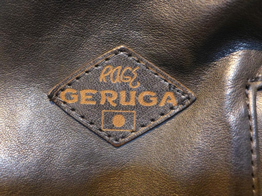 gerugaゲルガ黒ホースハイド4ライダースj100bucoフリーホイーラーズ