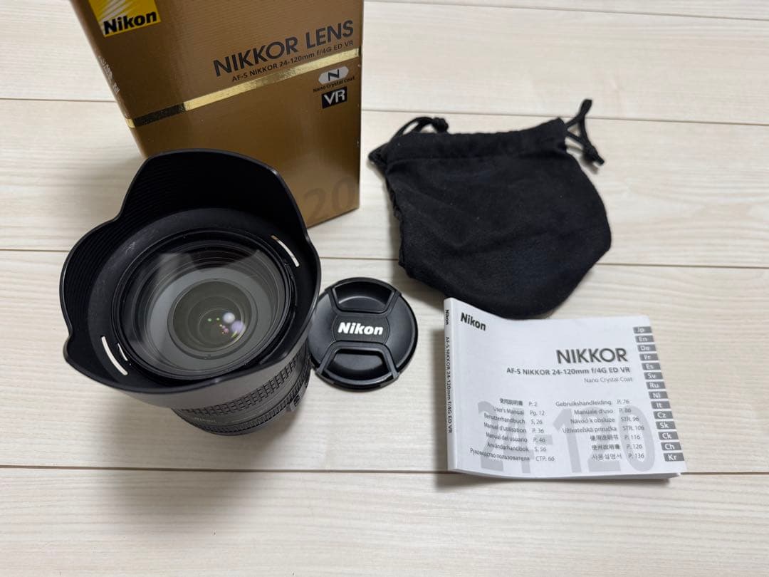Nikon NIKKOR AF-S 24-120mm 4G VR ズームレンズ