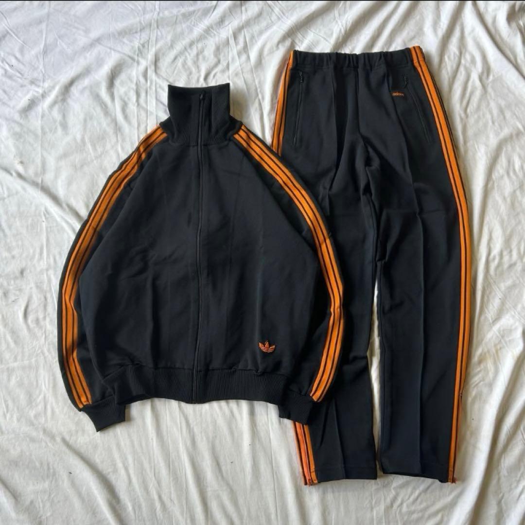 80's adidas ジャージ上下セット トラックジャケット　サイズ2