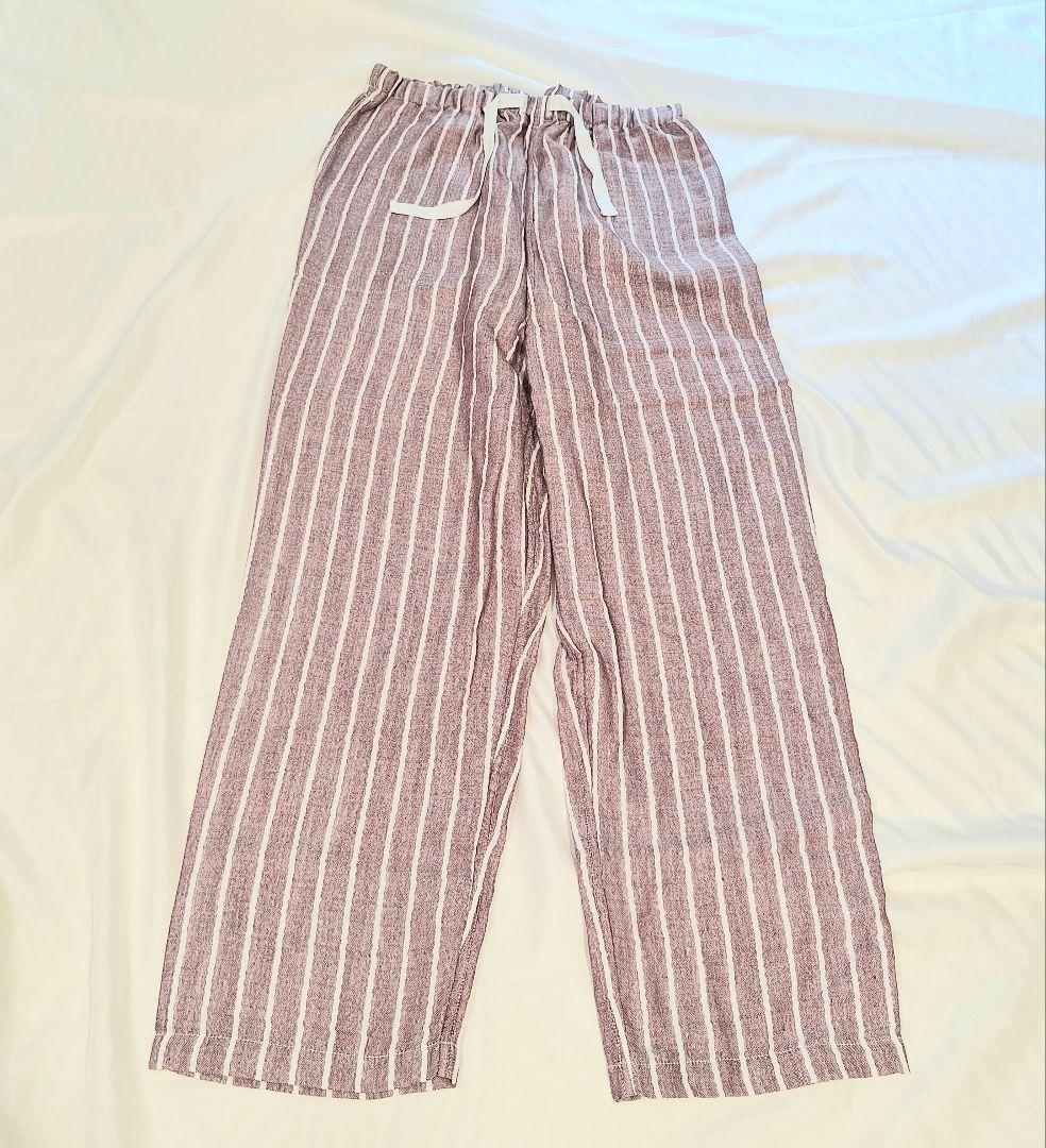 新品未使用　ウチノマシュマロガーゼパジャマ　M　ライトパープル　綿100