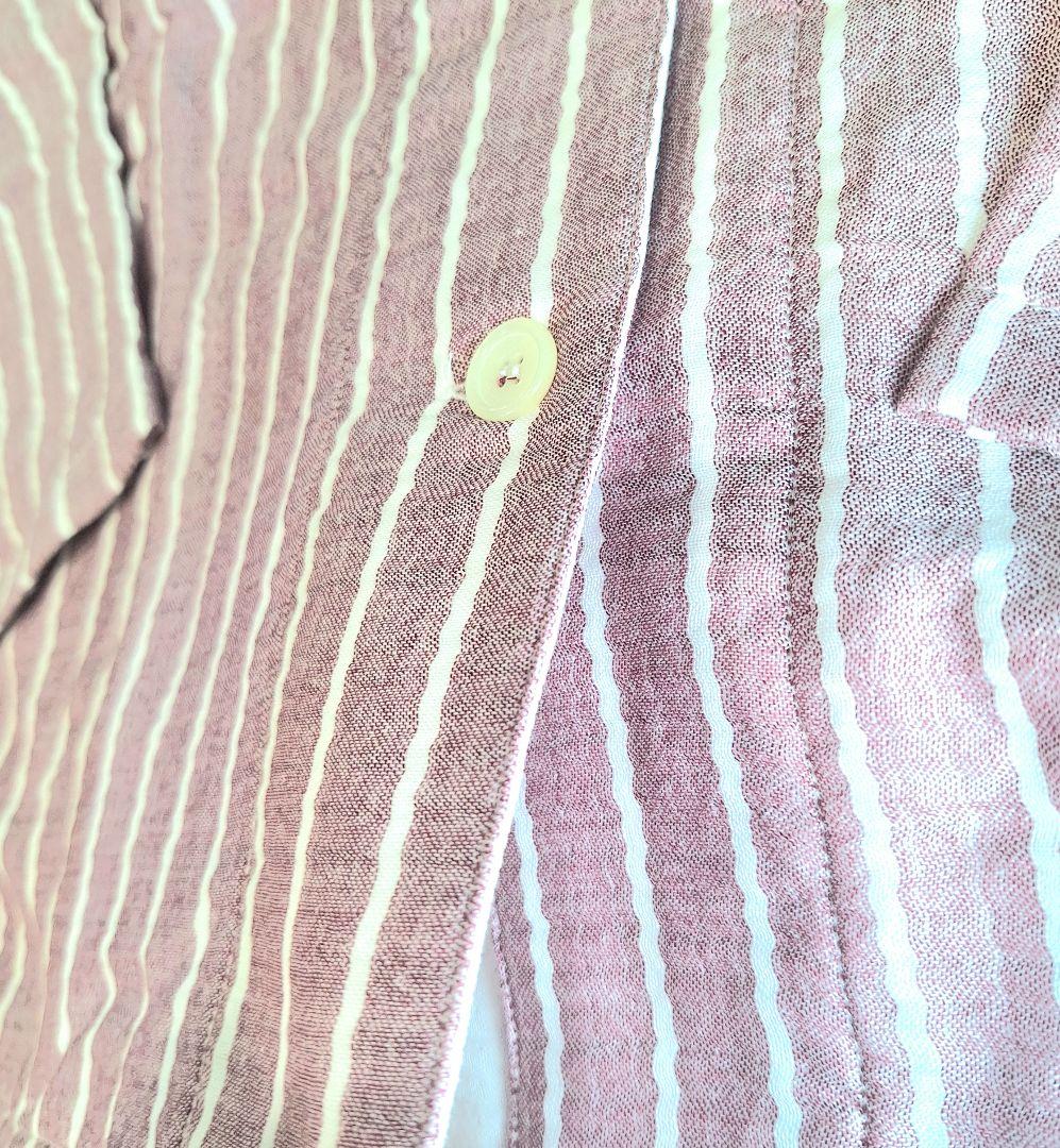 新品未使用　ウチノマシュマロガーゼパジャマ　M　ライトパープル　綿100