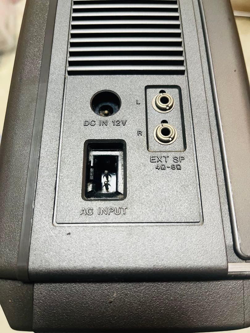 昭和レトロ　SONY FM/AM ステレオカセットコーダー　ラジカセ