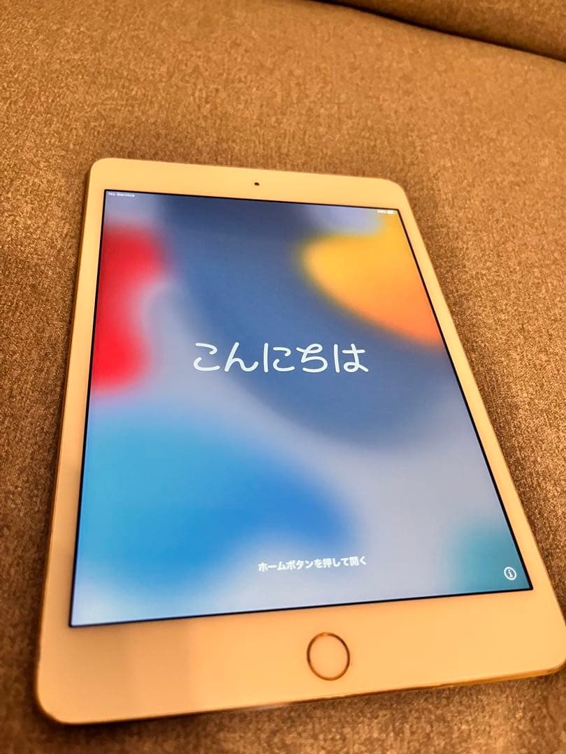 Apple iPad mini 4 本体 ゴールド