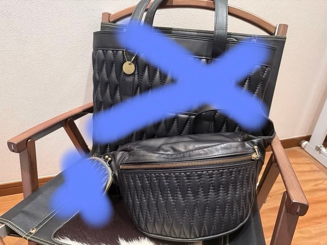 【レア物】BACKDROP Leathers ウエストバッグ