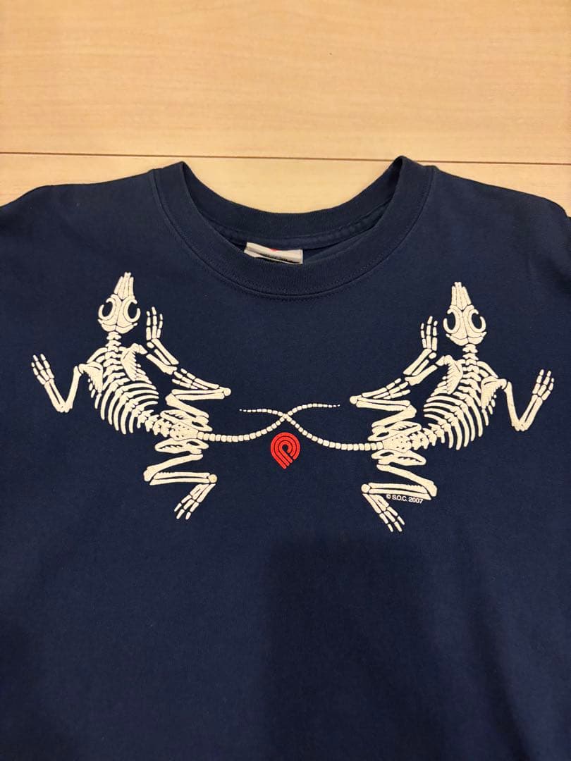 古着美品00sPOWELL PERALTA パウエル リザードボーン Tシャツ