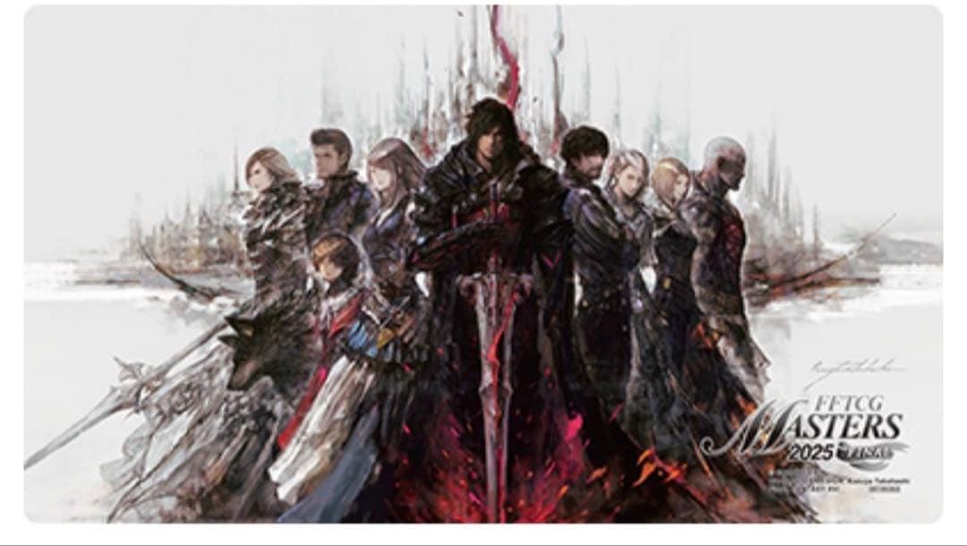 FFTCG FF16 プレイマット　全国大会　mtg