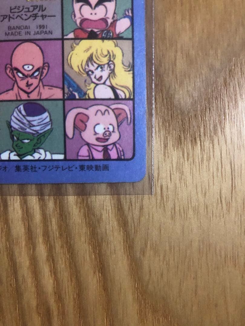 ドラゴンボールカード　ビジュアルアドベンチャー 85 神龍に乗って