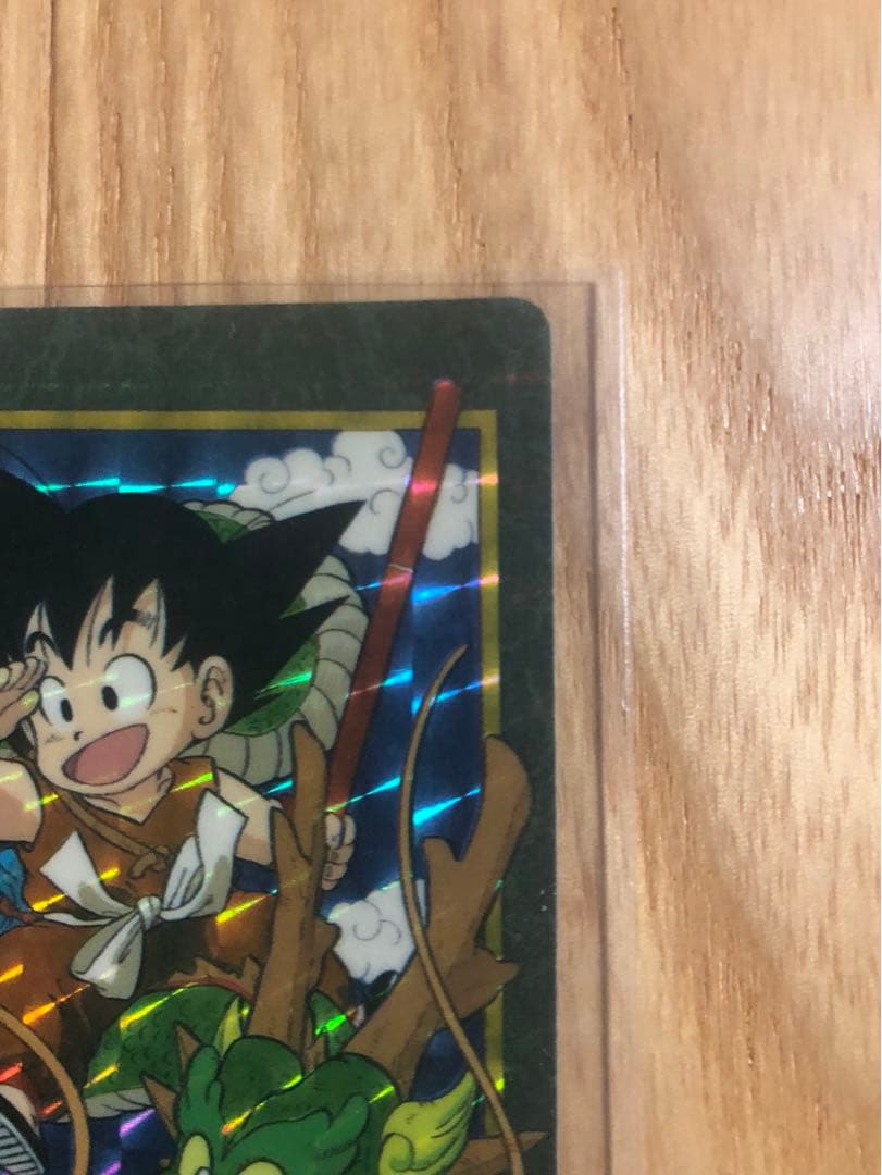ドラゴンボールカード　ビジュアルアドベンチャー 85 神龍に乗って