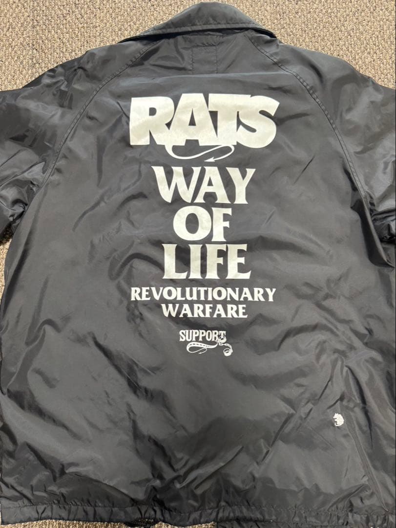 RATS DOZENS ナイロンジャケット ブラック　M