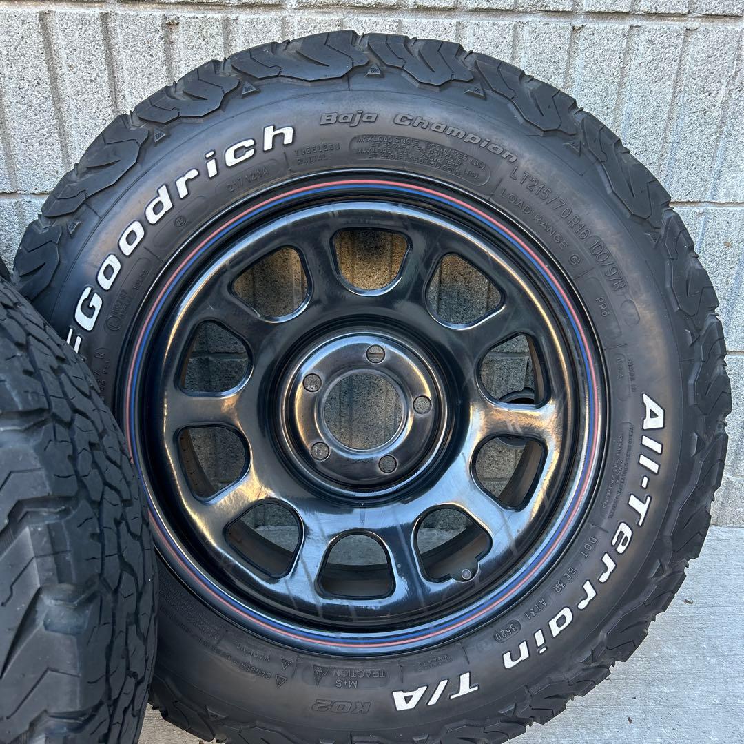 BFグッドリッチ デイトナSS ホイールセット　16インチ　RAV4 デリカD5