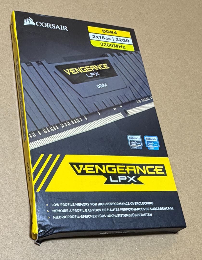 【テストPASS】CMK32GX4M2E3200C16【中古品】16G×2枚