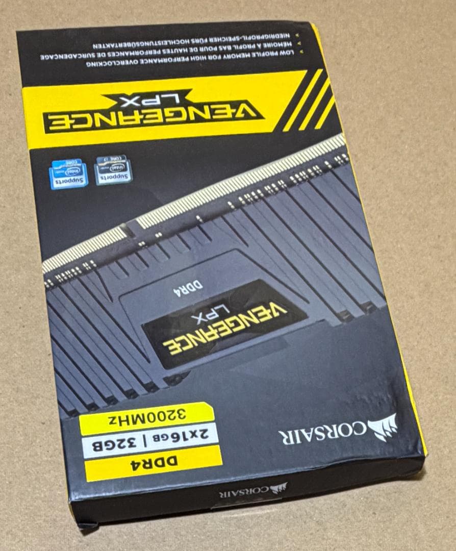 【テストPASS】CMK32GX4M2E3200C16【中古品】16G×2枚