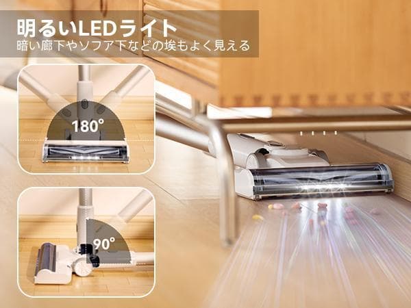 【新品】 Proscenic P7 スティック掃除機 コードレス 2WAY