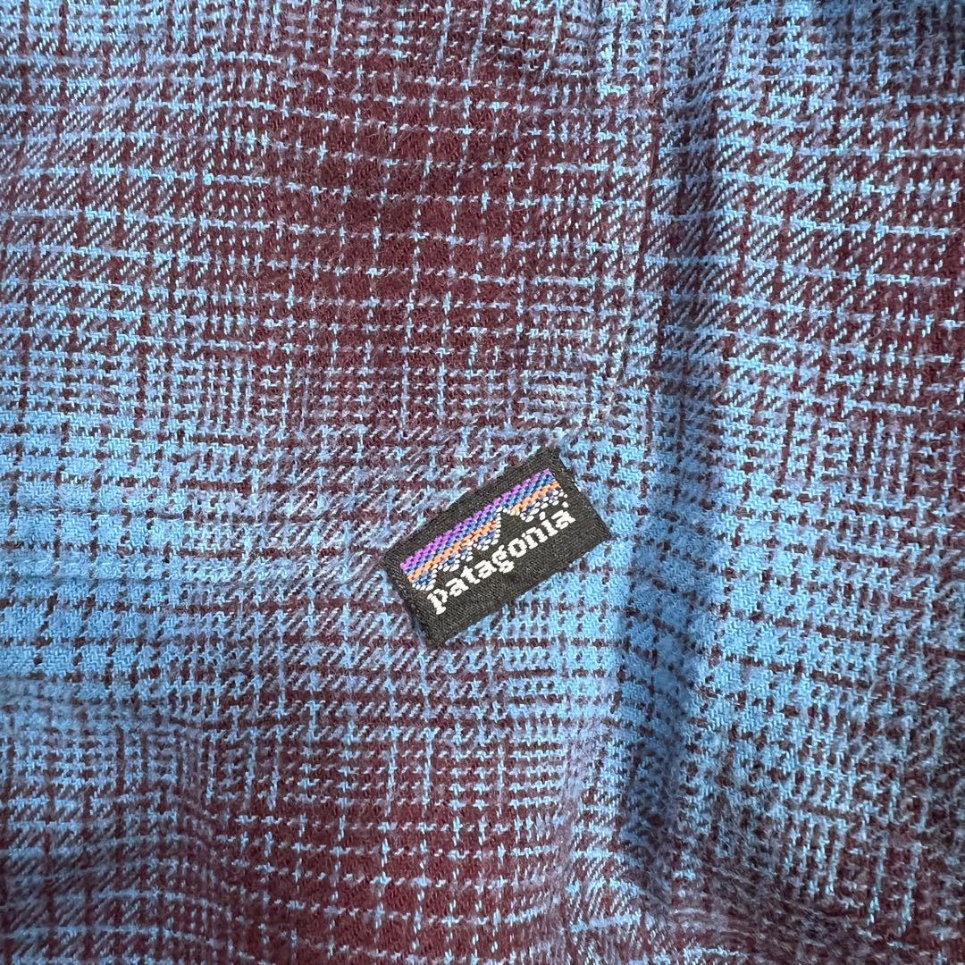 超希少 Patagonia パタゴニア F6 オンブレ ネルシャツ