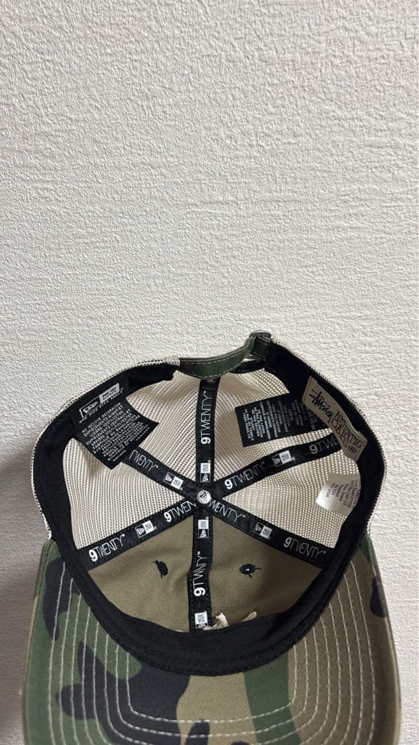 Stussy 迷彩 トラッカーキャップ 9TWENTY