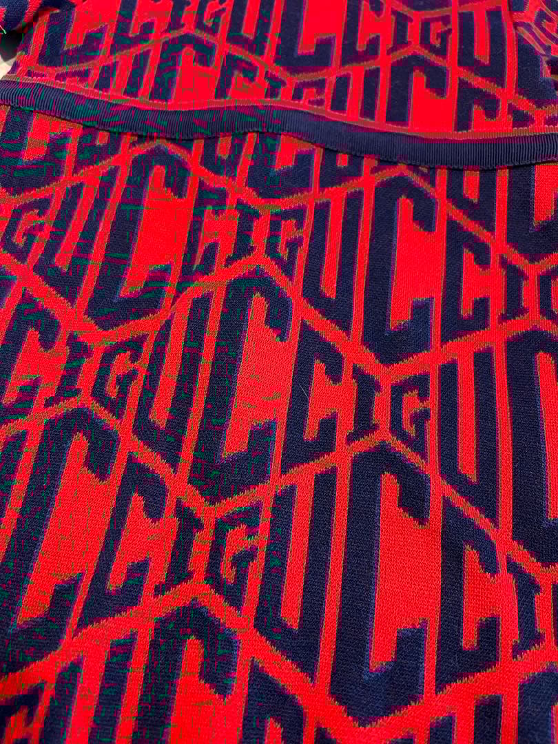 M*n様 GUCCI ロゴパターン ワンピース