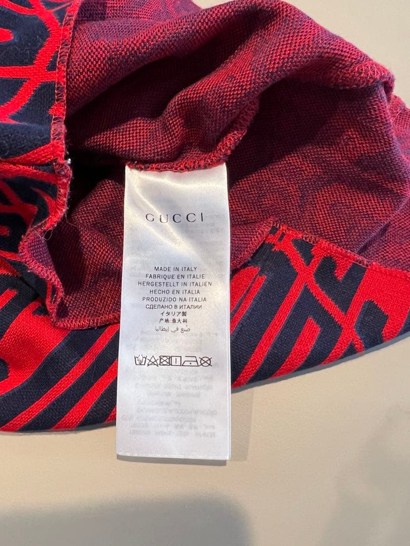 M*n様 GUCCI ロゴパターン ワンピース