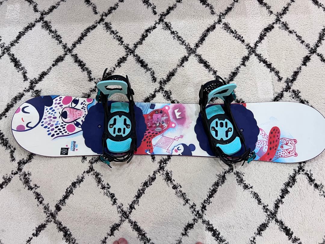 Burton スノーボード ３点セットCHICKLET130cm