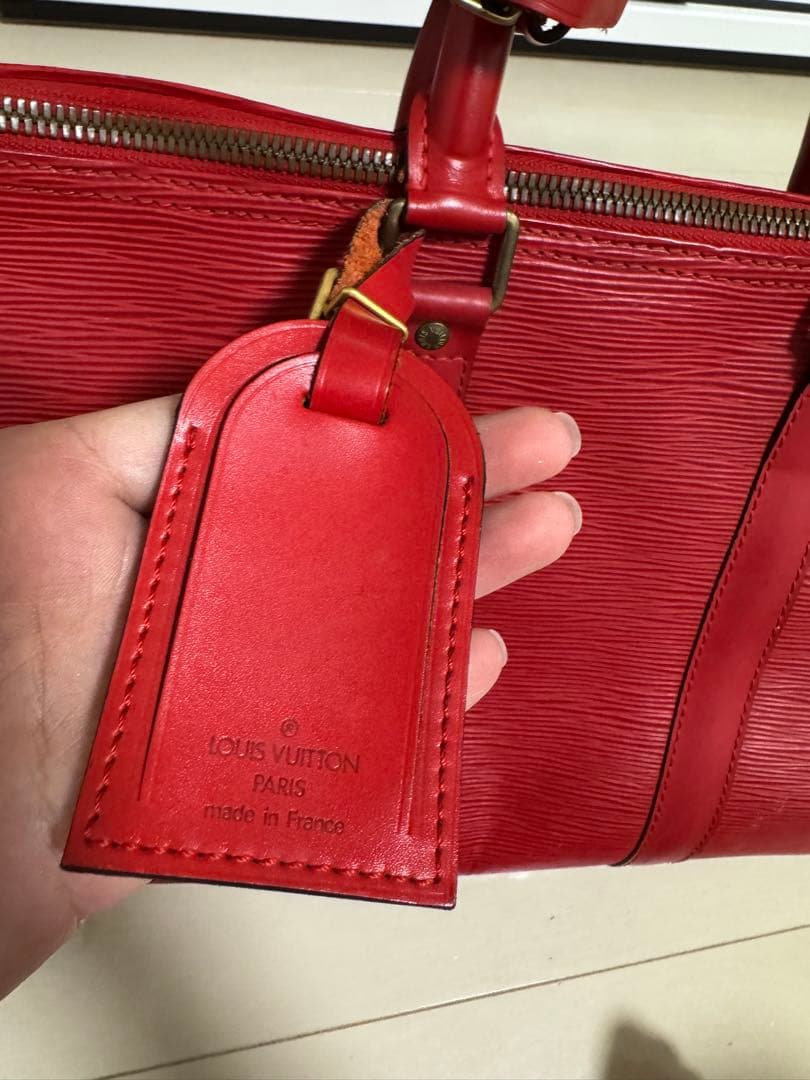 Louis Vuitton エピレザー キーポル50 ボストンバッグ