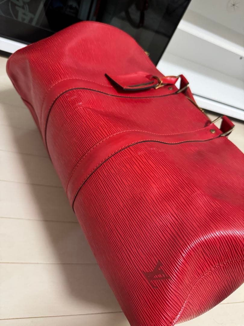 Louis Vuitton エピレザー キーポル50 ボストンバッグ