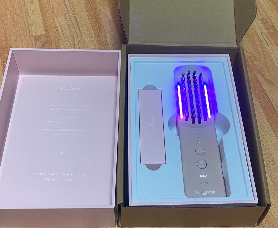 Brighte ELEKI BRUSH+ ブライト エレキブラシプラス ピンク