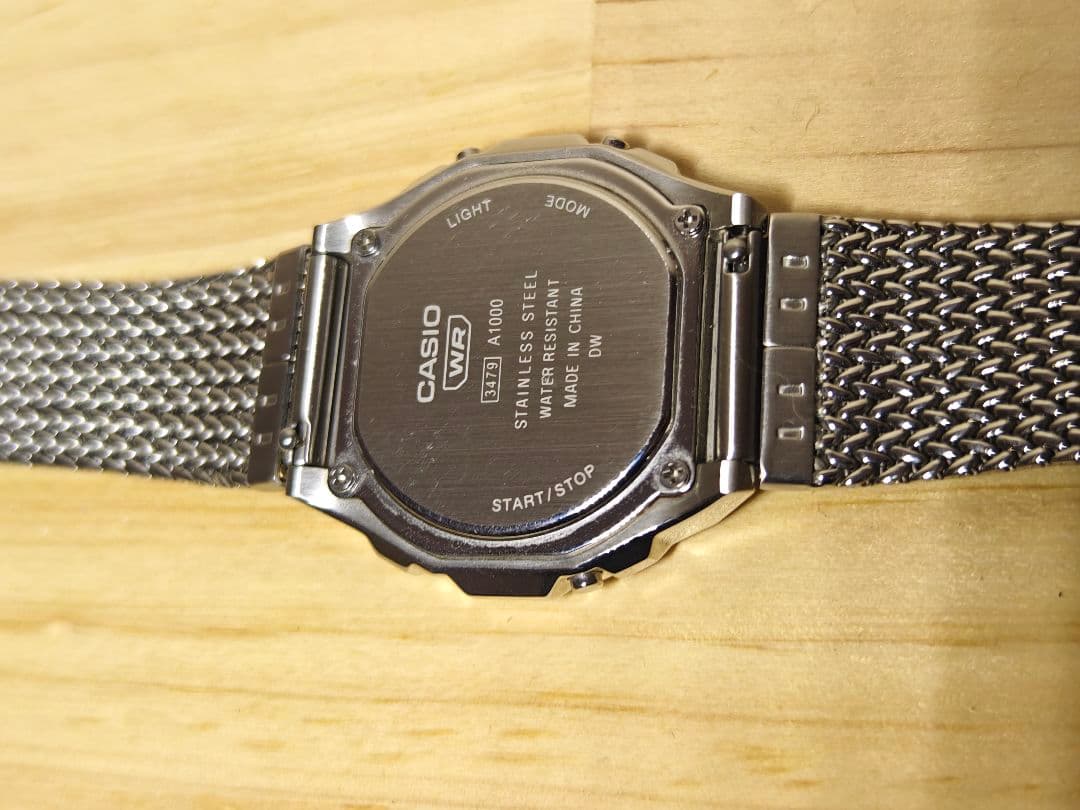 CASIO ILLUMINATOR デジタル腕時計 メッシュバンド