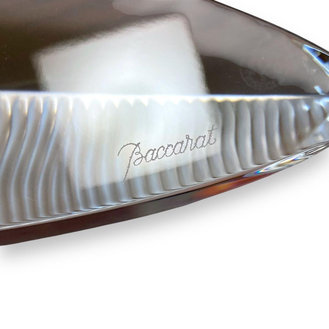 Ⴤ1093ꕤ美品 Baccarat バカラ クリスタル 置時計 アンティーク