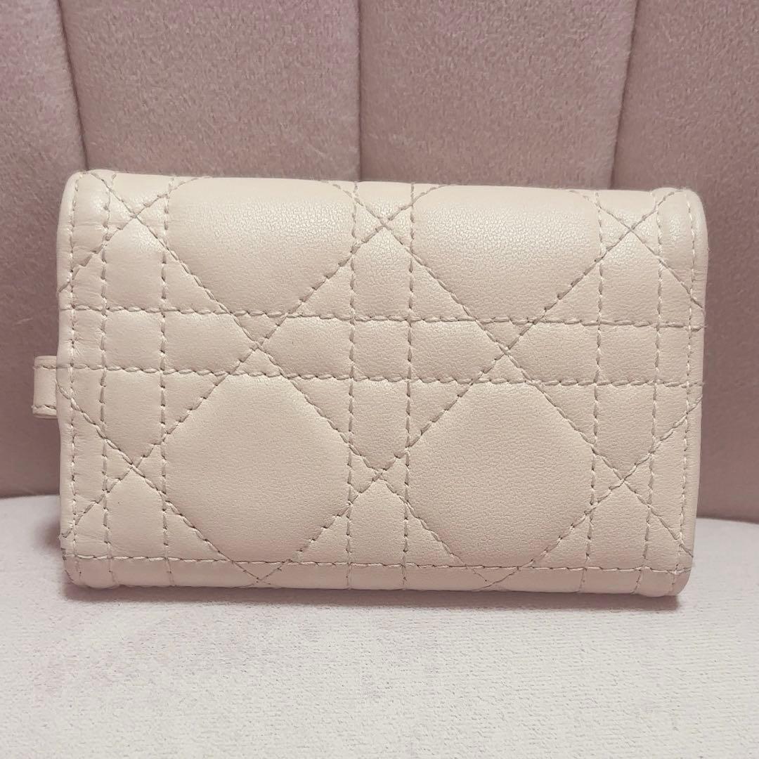 My Dior Aster キーケース カナージュ ラムスキン