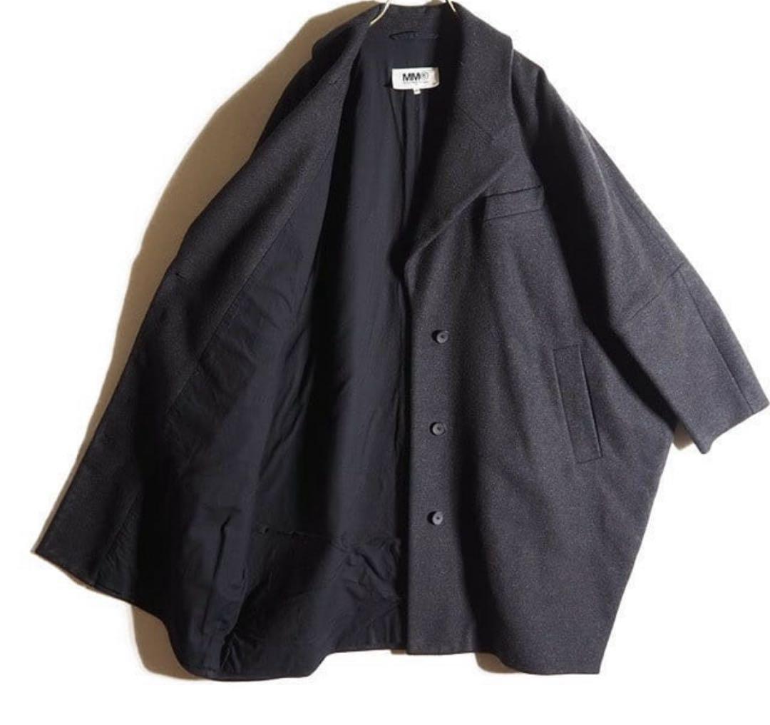 MM6 Maison Margiela◼︎ウールコクーンコート