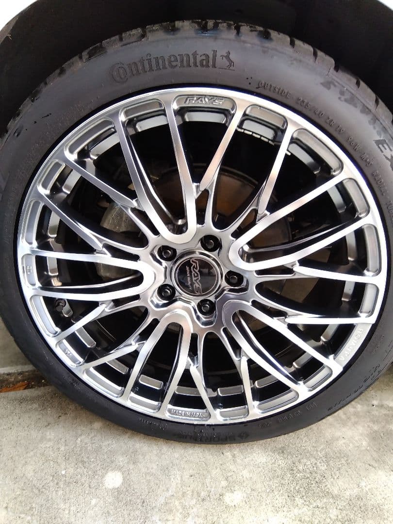 レイズ ホムラ 2×10BD 235/40R19 8J＋45 PCD114.3