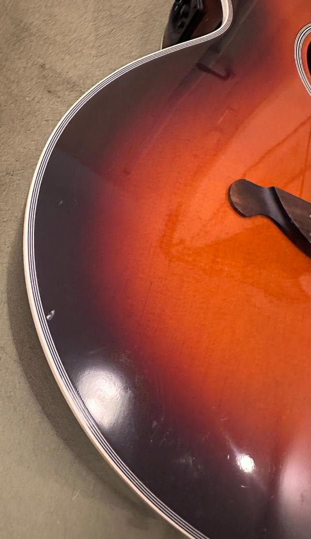 JAMES ジェームス JE40WB エレアコ　ギター　音確認済　EQ付き美品！