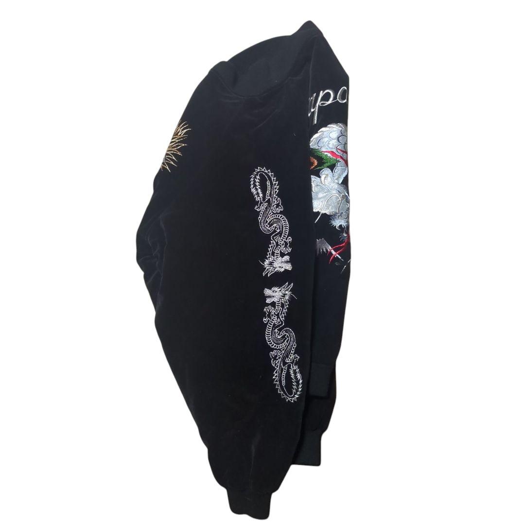 90s 別珍 スカジャン スーベニアジャケット 日本製 ベロア