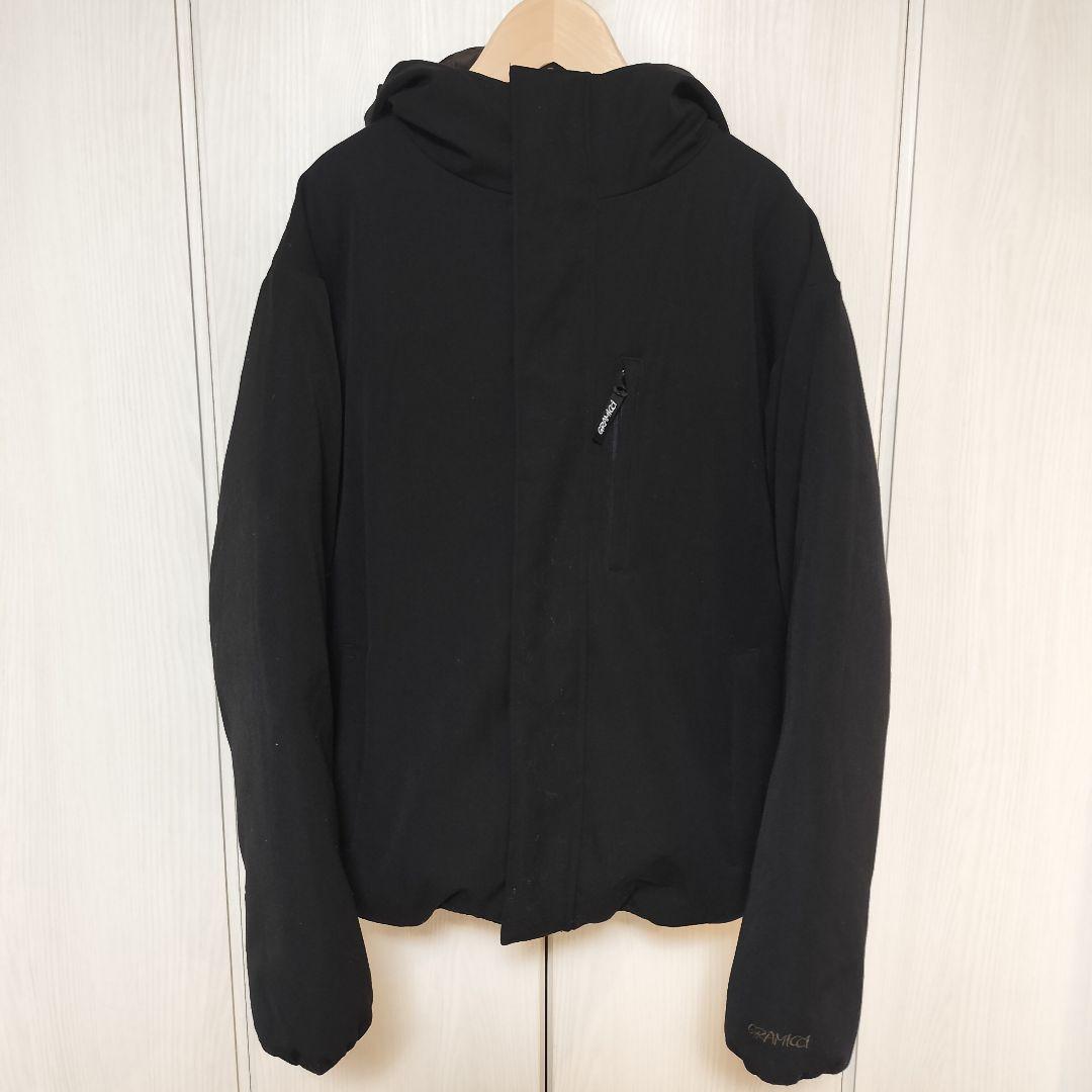 b*t様 別注 GRAMICCI × TAION ダウンジャケット 黒×茶